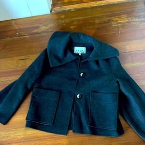 Size 36. 50 percent wool